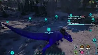 Ark Survival Evolved: Genesis 1 - Alpha Mound Over Matter Mission with a max Damage Giga