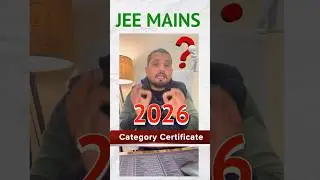 JEE Main Character Certificate Change 2026 | Latest Update by NTA