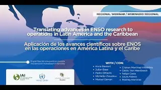 Translating advances in ENSO research to operations in Latin America and the Caribbean