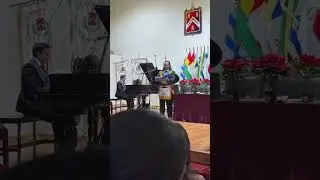 Sergio Urraca, bar&iacute;tono canta: As&iacute;.  Maria Greever.  Gran Logia Valle de M&eacute;xico. 6-Dic-2025.