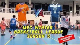 Live the Faith (Blue) VS Live the World (Orange) MFC Winter Basketball LeagueS5 - 6Dec25 - Abu dhabi