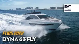 DYNA 63 FLY seen at FLIBS 2022 - The Boat Show
