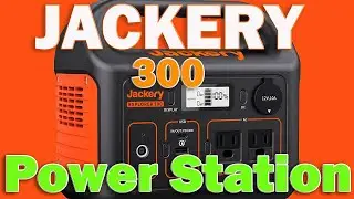 Jackery Portable Power Station Explorer 300, 293Wh Backup Lithium Battery, 110V/300W Pure Sine...