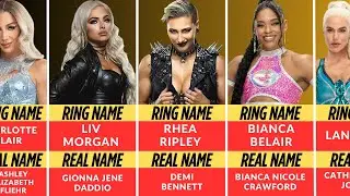 Shocking WWE Female Wrestlers REAL Names Revealed
