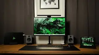 My 2021 Desk Setup - Productive Workspace Tour