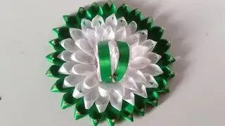Sathin ribbon flower dress for Laddu gopal / summer dress for bal gopal