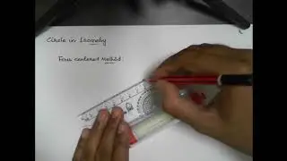 Circle in Isometric View/Projection by Four Centered Method