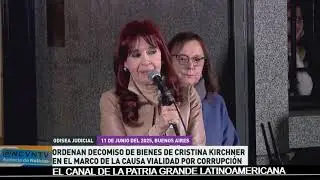 La Justicia de Argentina ordena decomisar bienes de Cristina Fern&aacute;ndez de Kirchner