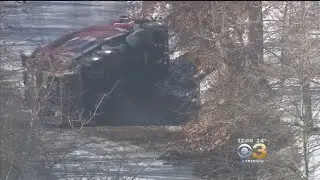 Person Dies After Being Crushed By Overturned Garbage Truck