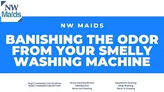 NW Maids House Cleaning Service - Banishing the Odor from Your Smelly Washing Machine