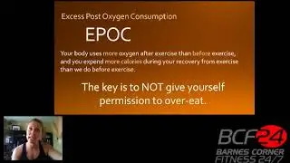 High Intensity Exercise - EPOC - Avoid Plateau