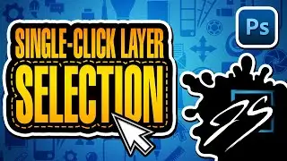 Select Photoshop Layers in Just One Click
