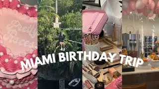 VLOG: Birthday Trip in Miami | First time ziplining, Brunch & more