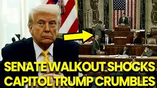 Trump's Power CRUMBLES After FURIOUS Senate Walkout STUNS Capitol