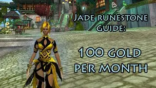 Guild Wars 2: Easy Jade Runestone Farming Guide - Earn 100g Monthly Fast!