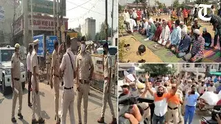 Around 30 people detained for attempting to disrupt Friday namaz in Gurugram