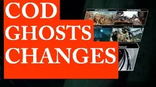 COD GHOSTS CHANGES: GOLD KNIFE, GOLD PDW, DLC RELEASED