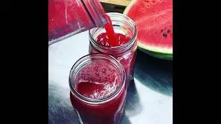Delicious Cold Pressed Seeded Watermelon Juice
