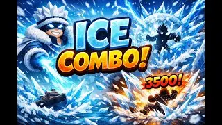 EASY ICE COMBO 💀🙏 #bloxfruits #icecombo #roblox