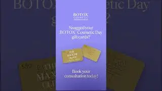 Botox Cosmetic Day Gift Cards 🎁 | The Maxim Clinic Atlanta #themaximclinic #skincare #aesthetics