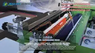 SG-E1200 Automatic Standard Configuration UV Oil Varnishing Machine with Air Knife