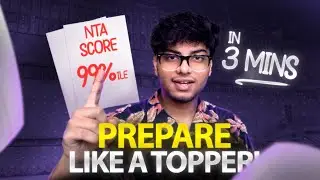 3 Minutes for a 3 Digit Rank in JEE & NEET 2025 | Invisible Mechanics