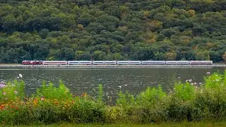 Trains Along the Hudson - Highland Falls, NY