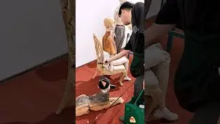 Use EINSTAR VEGA to Quickly Scan a Wood Sculpture Artwork
