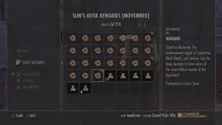 ESO: Murkmire: Free DLC from November daily rewards