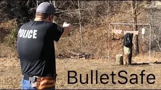 BulletSafe Bulletproof Backpack Panel Test