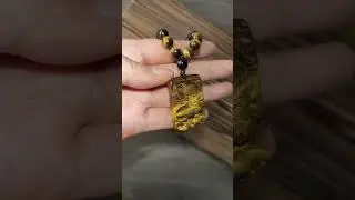 The Mighty Tiger Necklace #necklace #tigerseye #jewelry