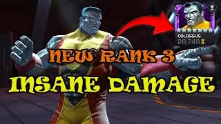 DONT Sleep On This Champ! 7 Star Rank 3 Colossus Game Play - MCOC