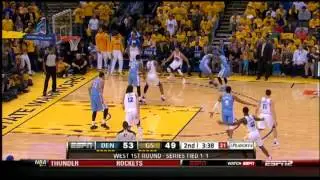Curry sidestep splash Game 3