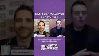 The Disruptive Entrepreneur podcast with Rob Moore.