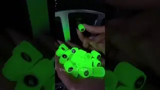 ✨ Universal Fluorescent Car Tire Valve Caps 🚗💡 Glowing LED Stem Covers for Cars, Bikes & More!