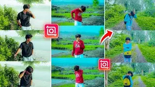Inshot 3 Layer Photo Editing | Instagram Trending 3 Layer Photo Editing In Inshot | Inshot App Edit