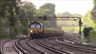 Engineering Trains and Diverts on SouthEastern Mainline 24/10/21