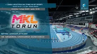 48. Memoriał Grzegorza Duneckiego / 🔴LIVE / Arena Toruń [1.02.2026] #lekkoatletyka #trackandfield