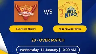 Nigohi Superkings vs Sunrisers Nigohi live cricket match | Nigohi Premier League NPL-10 live - NPL