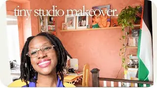 Inside My Tiny Studio // my small business setup, equipment & organization