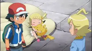 Pok&eacute;mon XY: Ash's Pikachu use thunderbolt on Bonnie |Pok&eacute;thoughts AMV'S