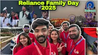 RELIANCE FAMILY DAY 2025 | Biggest Corporate Celebration Ever #reliance #vlog