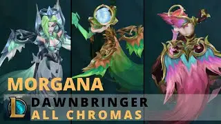 Dawnbringer Morgana All Chromas - League of Legends