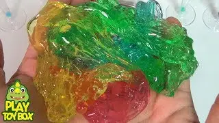 Squishy Stretchy Slime Colors Monster Cups Surprise Toys Learn Colors