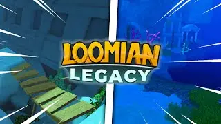 FIRST LOOK at Atlanthian City PART 2! (Loomian Legacy)