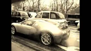 Bugatti Veyron Spoiler in Action
