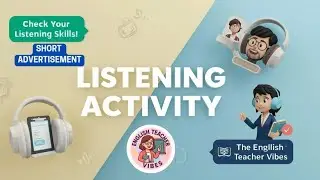 Listening Activity | Short Advertisement for Students | English Listening Practice