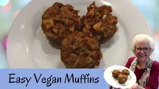 Whole Wheat, Carrot, Apple, Walnut & Raisin Muffins | LOW FAT - LOW SUGAR  🍎🥕