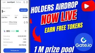 Exciting News: Gate.io HODLer Airdrop is NOW LIVE  Unlock Exclusive Rewards Just hold 1 $GT #Gate.io