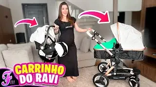 CHEGOU! O CARRINHO DE BEBÊ MAIS LINDO 💜 - Fran Japa